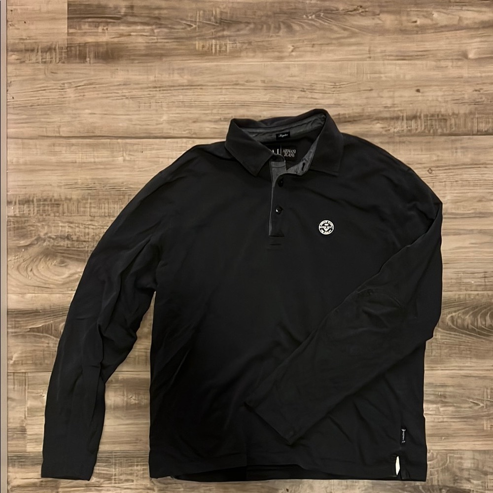 Armani Jeans Polo Long Sleeve